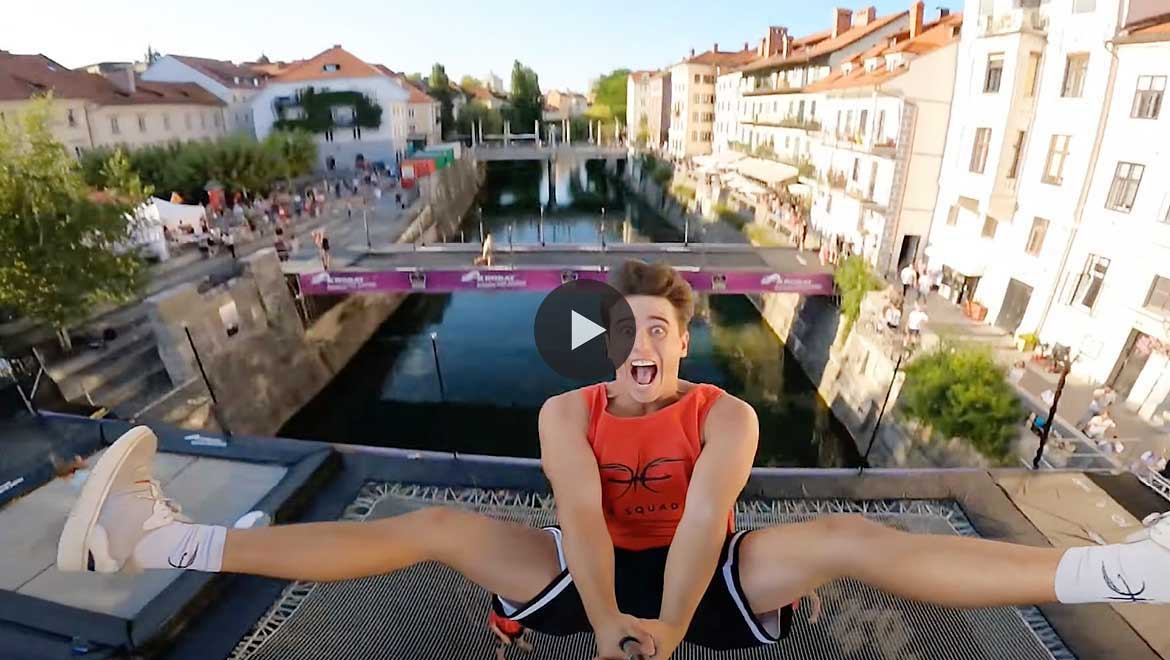 Bounce Bridge 2021, Ljubljana - video