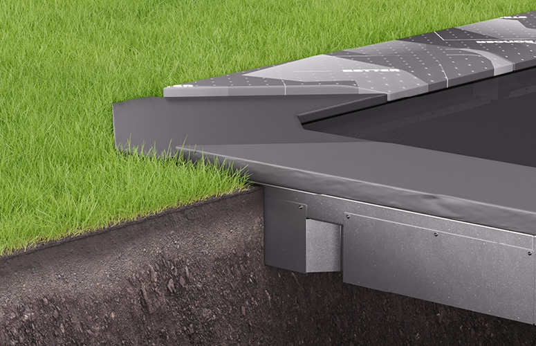 Dual level incline padding