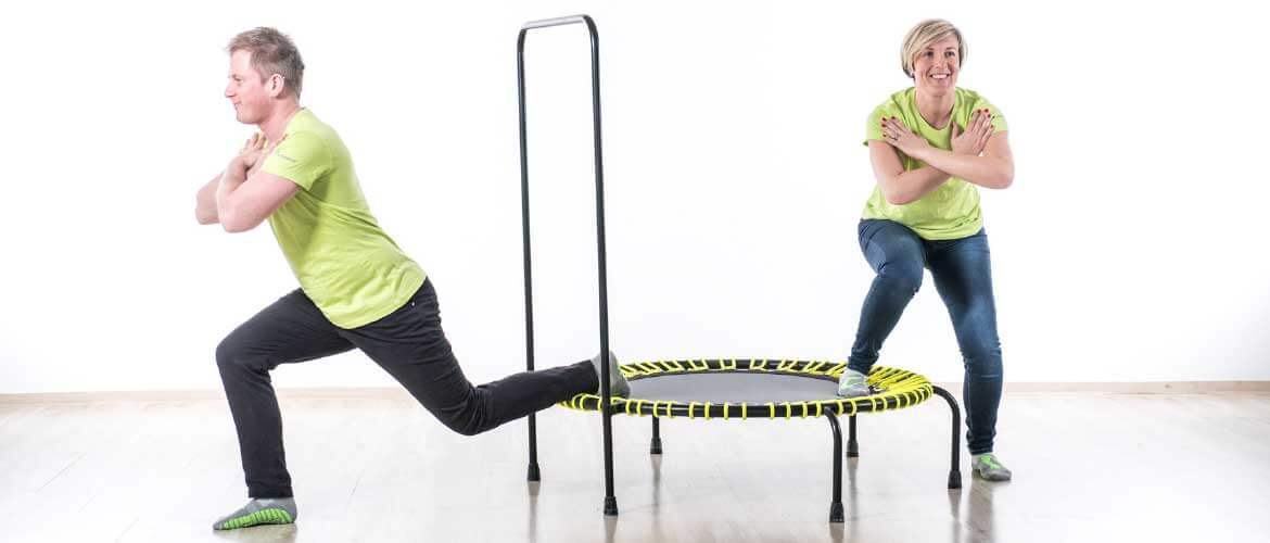 Best fitness trampoline with handle