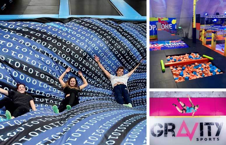 Trampoline park socks.