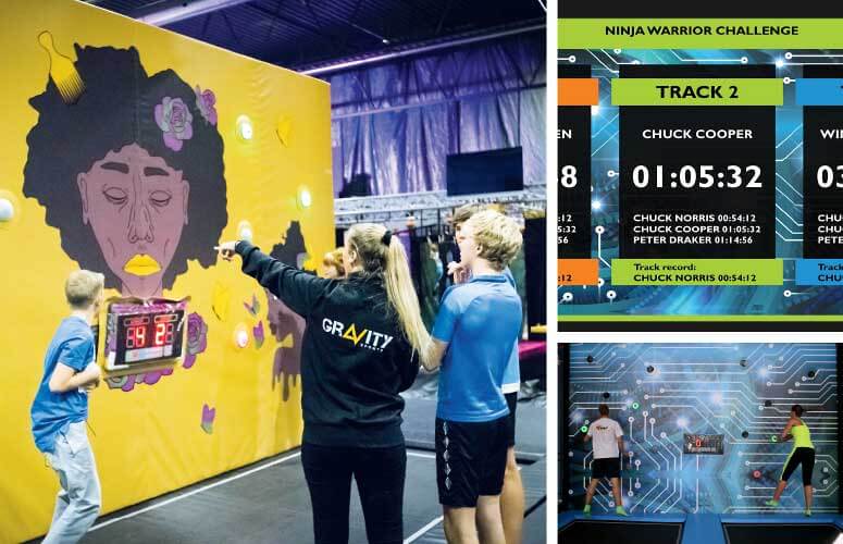 Trampoline park accessories