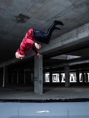 AkroVENT® SPORT perforated jumping mat - Akrobat