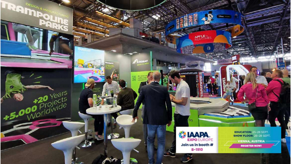 Akrobat at IAAPA Expo Europe 2023 in Vienna!