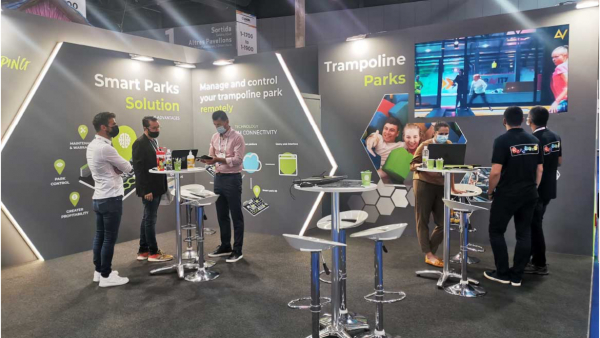 Sofinanciranje nastopa podjetja Akrobat na IAAPA Barcelona 2021