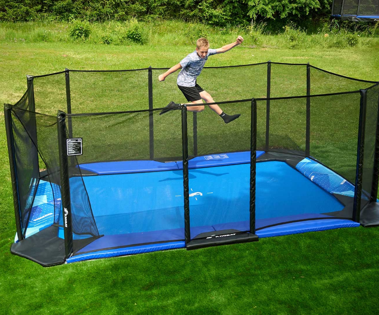 Akrobat XCITYX Flat trampoline